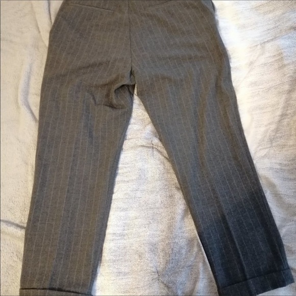Zara grey stripped pants - Picture 4 of 4